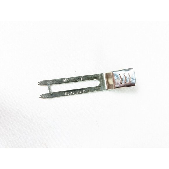 1940 - 1950s English made hair clips, finger wave setters, old Hollywood pin - Picture 6 of 9